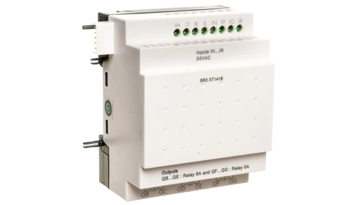 Moduł rozszerzeń 14 we/wy dyskretnych 24 V AC Zelio Logic SR3XT141B