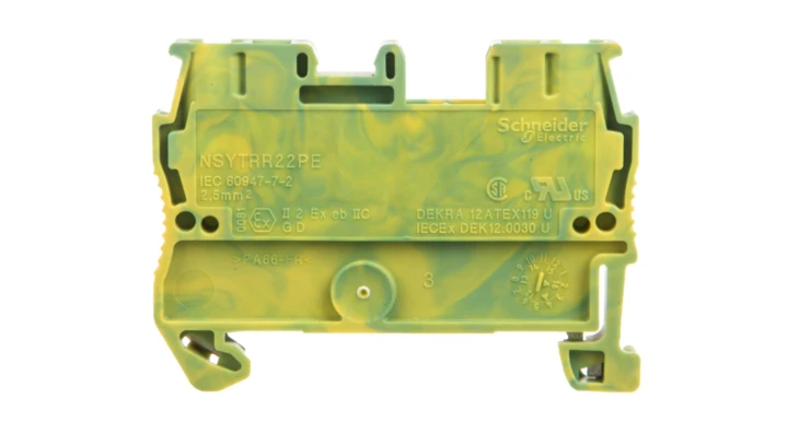 Zacisk sprężynowy uziemienie ochronne 2 PT NSYTRR22PE