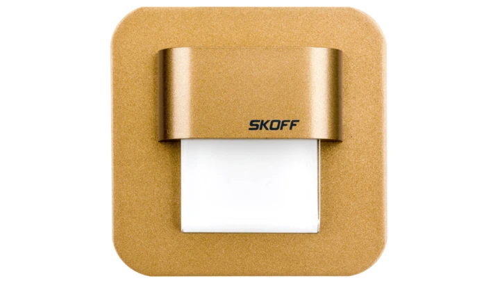 Oprawa przyschodowa SALSA mini stick LED Light 10 V DC 0,4 W IP 66 3000 K mosiądz mat