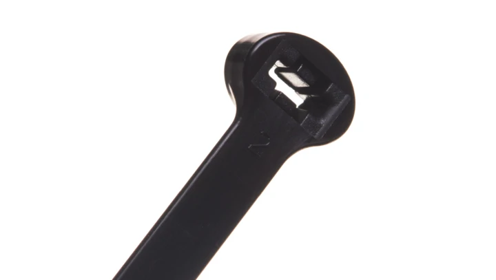Opaska kablowa 220x7,5 czarna UV 2-LOCK zęby stalowe BMTN2275 /100szt./