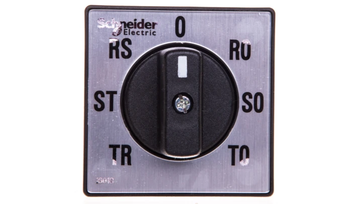 Przełącznik woltomierza TR-ST-RS-0-R0-S0-T0 500V do wbudowania CMV 16018