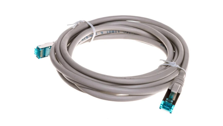 Kabel krosowy (Patch Cord) F/UTP kat.5e szary 3m DK-1522-030