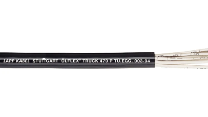 Przewód do przyczep OLFLEX TRUCK 470 P (FLRYY11Y) 2x1,5 biały/czarny 7027020 /bębnowy/