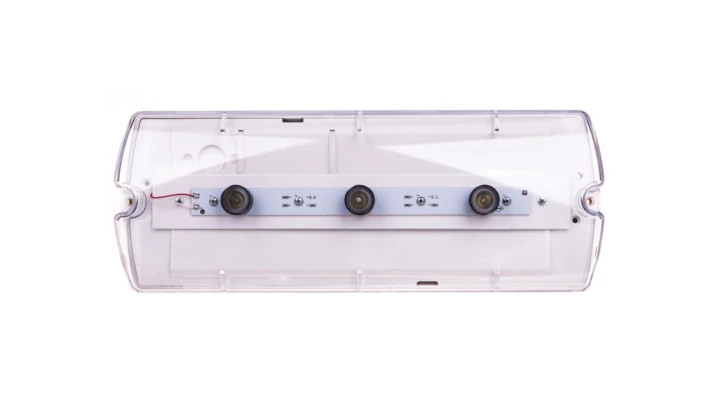 Oprawa awaryjna 3W 1h IP65 IIkl. jednostronna jednozadaniowa HELIOS W 12m HWD/3x1W/C/1/SE/X/TR