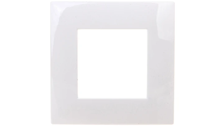 DANTE Ramka pojedyncza tworzywo ASA BIAŁY 450481