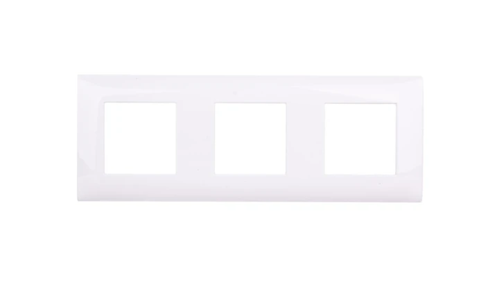 DANTE Ramka potrójna tworzywo ASA BIAŁY 450483