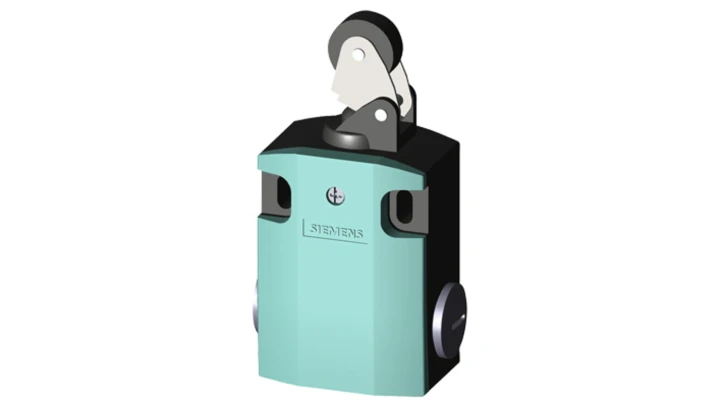 Wyłącznik krańcowy 1Z 1R pełzające metal 56mm dźwignia z rolką 22mm z tworzywa IP67 3SE5122-0BE01