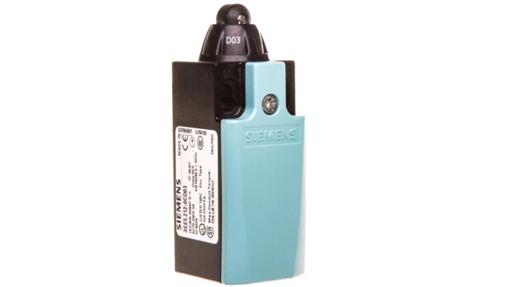 Wyłącznik krańcowy 1Z 1R migowe metal 31mm trzpień z rolką 10mm z tworzywa IP67 3SE5212-0CD03