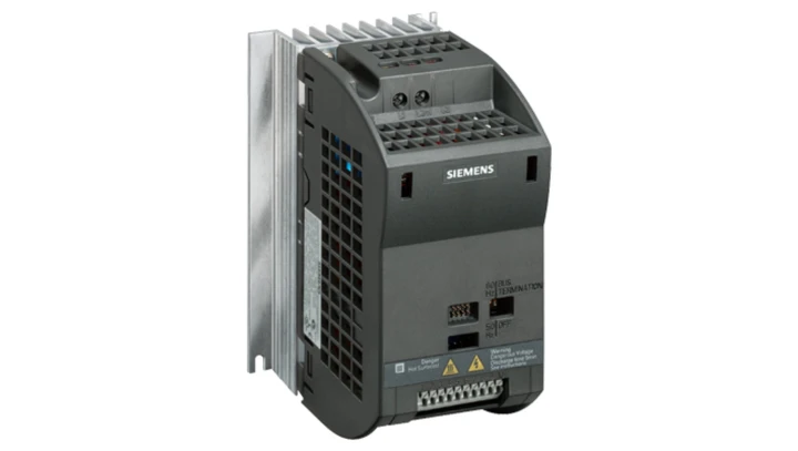 Falownik 0,2kW Uwe=1x200-240V, Uwy=3x240V/1,7A 3we cyfrowe 1we analogowe/cyfrowe NPN Sinamics G110 6SL3211-0AB12-5UB1