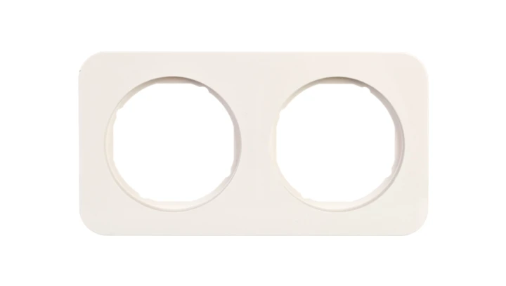 Berker R.1 Ramka podwójna pozioma/pionowa IP20 biała 10122189