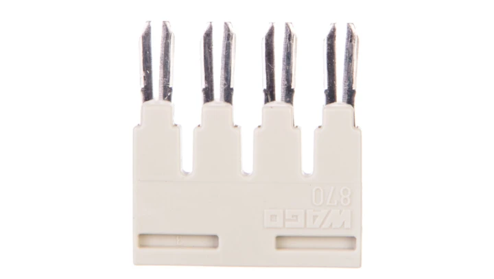 Mostek grzebieniowy 4-torowy jasnoszary 870-404 /25szt./