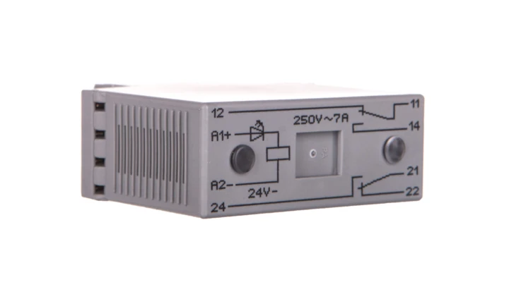 Moduł przekaźnikowy 20mm 24V DC 2p 286-312 /1szt./