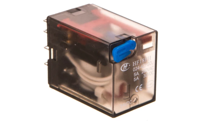 Przekaźnik przemysłowy 24V DC 4P 5A 858-152 /3szt./