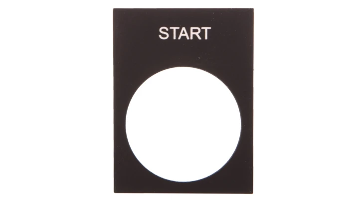 Etykieta, 30x40mm, czarny, START ZB2BY2303 /10 szt./