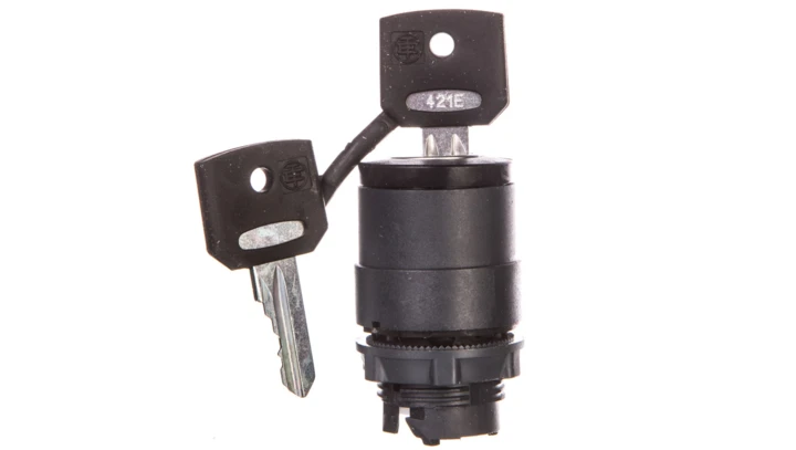 Napęd przełącznika 2 położeniowy z kluczem Ronis 421E z samopowrotem ZB5AG612