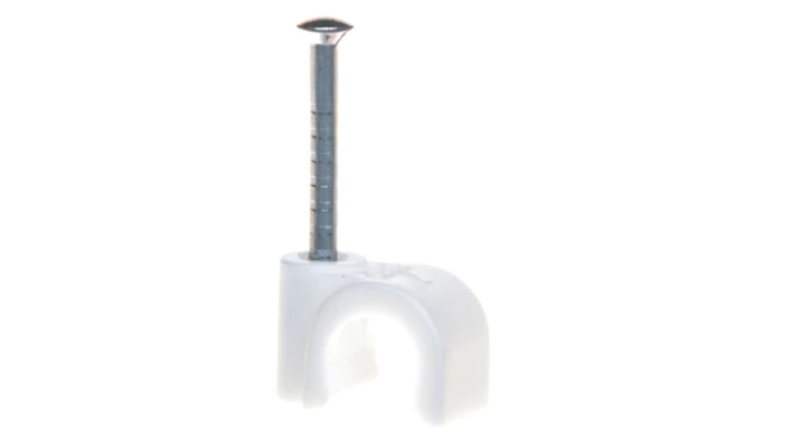 Uchwyt do kabli ISO 7mm z gwoździem 2x25mm 2007 25 RW 2225514 /100szt./