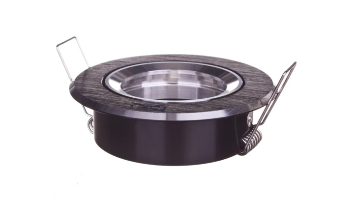 Oprawa punktowa 1x50W GX5,3 IIIkl. 12V IP20 GWEN CT-DTO50-B czarne aluminium 18531