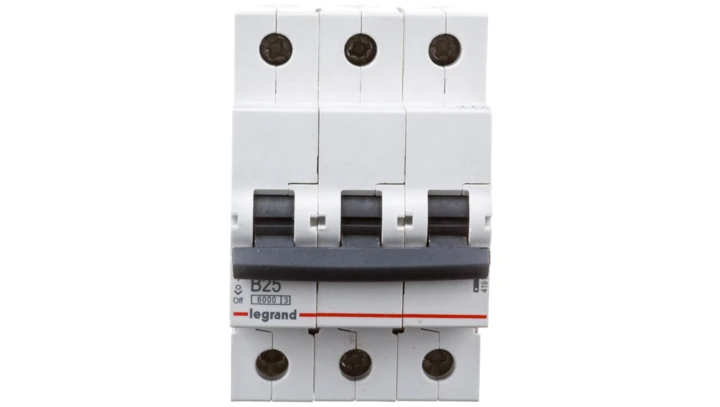 Wyłącznik nadprądowy 3P B 25A 6kA AC S303 RX3 419171
