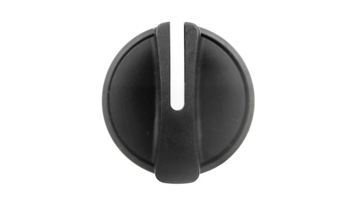 Napęd przełącznika 3 położeniowy czarny z samopowrotem prawy ZB5AD8