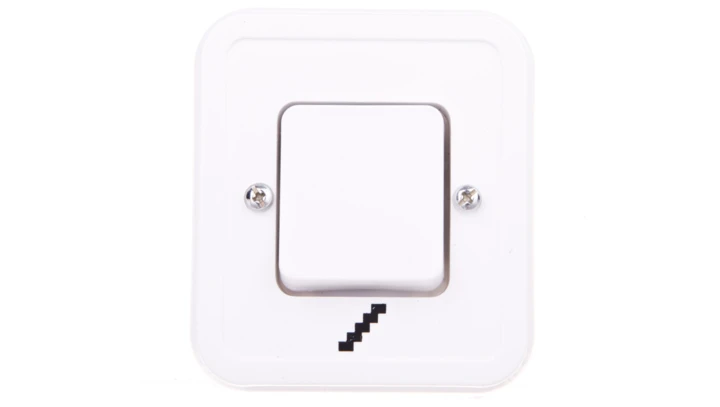 PI Łącznik schodowy 6A biały ŁW-3P/00