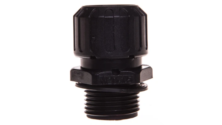 Łącznik poliamidowy rura-skrzynka M20 IP67 czarny LRS 20M/11 E03DK-07010200401