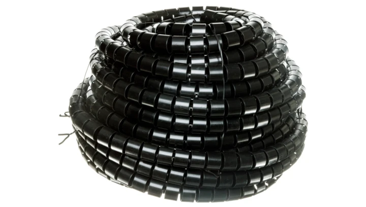 Wężyk ochronny elastyczny WE-25 czarny E01WS-01030100401 /20m/