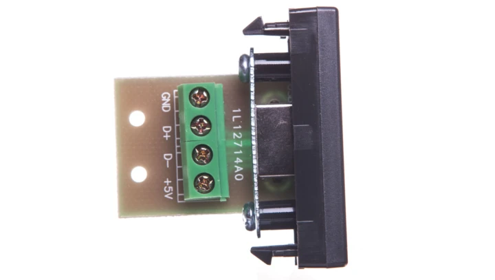 Simon Connect Gniazdo K45/2 USB typu A szary grafit K128B/14