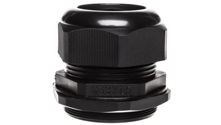 Dławnica kablowa poliamidowa M63 IP68 DP-EN 63 HM BK czarna E03DK-01040127001