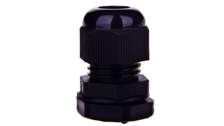 Dławnica kablowa poliamidowa PG11 IP68 DP 11/H BK czarna E03DK-01030300201 /100szt./