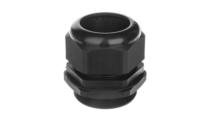 Dławnica kablowa poliamidowa PG63 IP68 DP 63/H BK czarna E03DK-01030301001