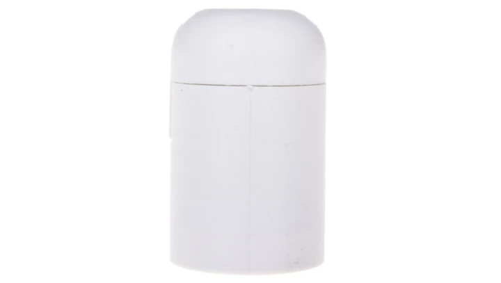 Oprawka izolacyjna FOBOS E14 z płaszczem gładkim biała OTE14-03/0/T