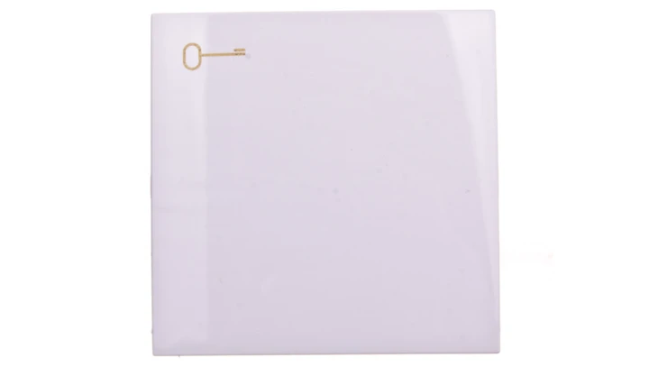 Simon 54 Klawisz pojedynczy z symbolem klucza do łączników/przycisków biały DKWK1/11