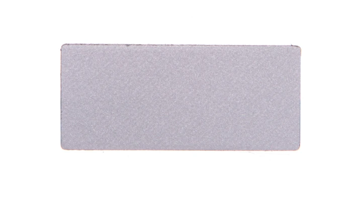 Tabliczka opisowa srebrna do oprawy LPX AU100 LPXAU109
