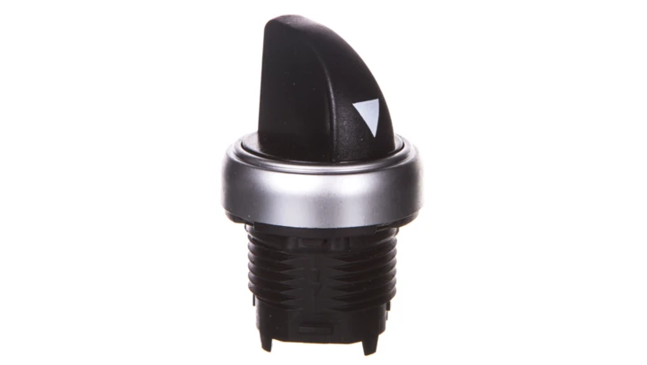 Napęd przełącznika 2 położeniowy 0-1 czarny z samopowrotem LPCS121