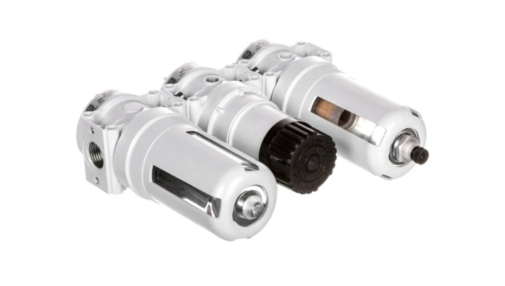 Blok przygotowania sprężonego powietrza PSP3 G1/2 10um 1.2 MPa -osłona 50.1503.1212.10