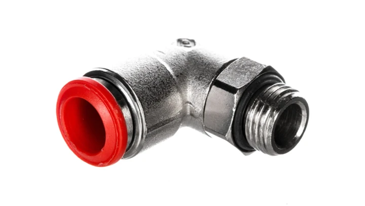 Przyłączka kątowa wtykowa G1/4 D 10 80.0050.04.1410