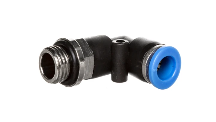 Przyłączka kątowa wtykowa G1/4 D 8 84.0050.04.1408