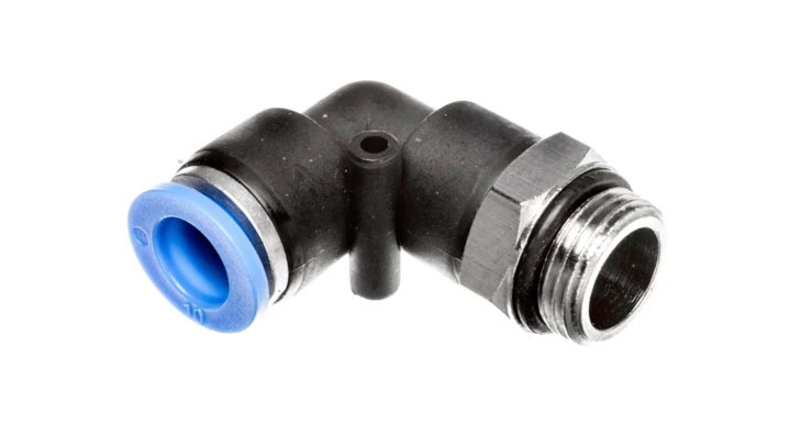 Przyłączka kątowa wtykowa G3/8 D 10 84.0050.04.3810