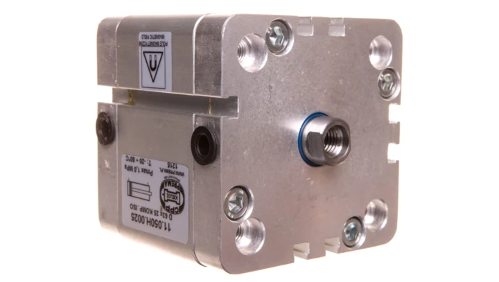 Siłownik pneumatyczny kompaktowy D 63x25 ISO 11.050H.0025