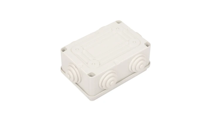 Puszka n/t 120x80x50 tworzywo IP55 szara GW44005