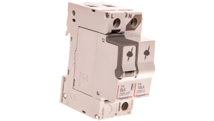 Ogranicznik przepięć Typ T1+T2 1P+N 8kA 1,3kV TT/TNS 412256