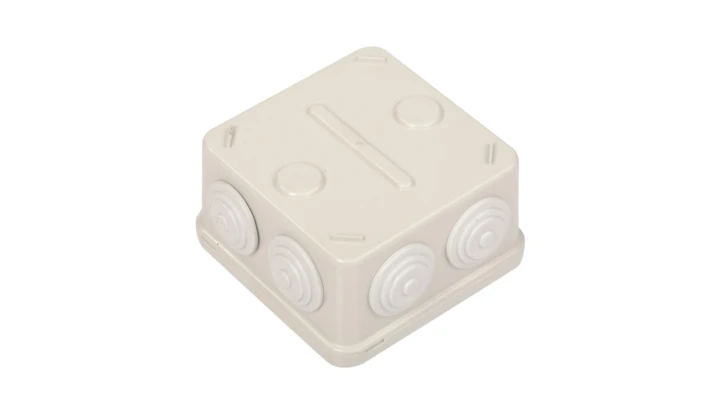 Puszka natynkowa LIGHT 88x88x52 7xM25 IP54 EP-088