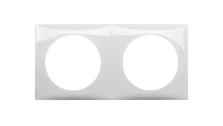 Integro Flow Ramka podwójna śnieżnobiała 918262519