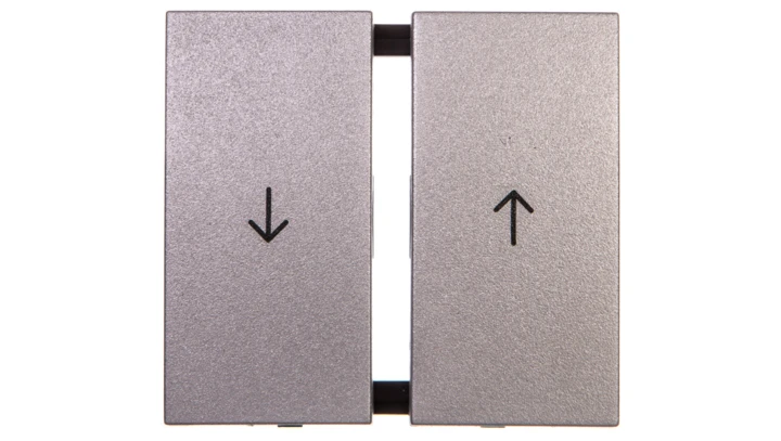 Berker B.7 Glas Klawisze z symbolem Strzałka” aluminium 16251404