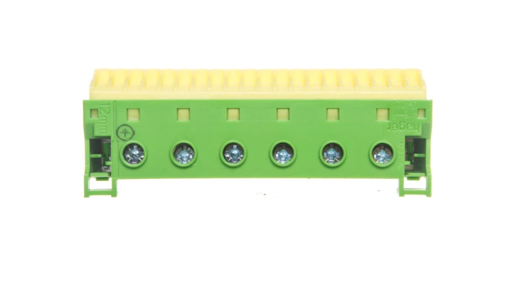 Blok samozacisków 63A QC zielony 26 przyłączy 33x105x105mm KN26E