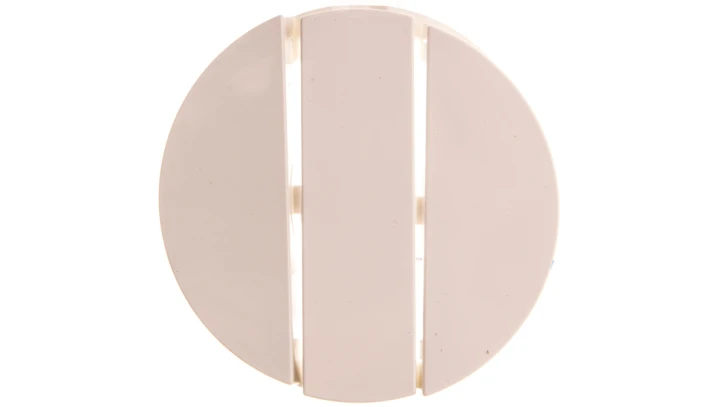 Berker R.1/R.3 Klawisz potrójny do łącznika biały 16652089