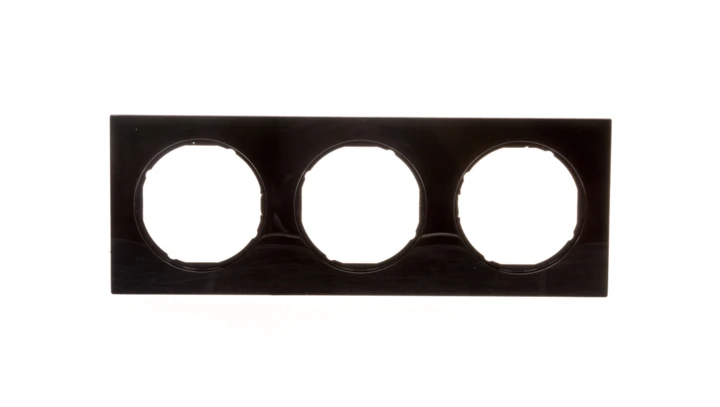 Berker R.3 Ramka potrójna czarna 10132245