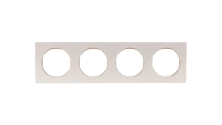 Berker R.3 Ramka poczwórna biała 10142289