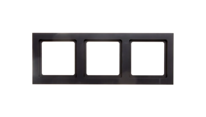 Berker Q.3 Ramka potrójna antracyt, aksamit 10136096