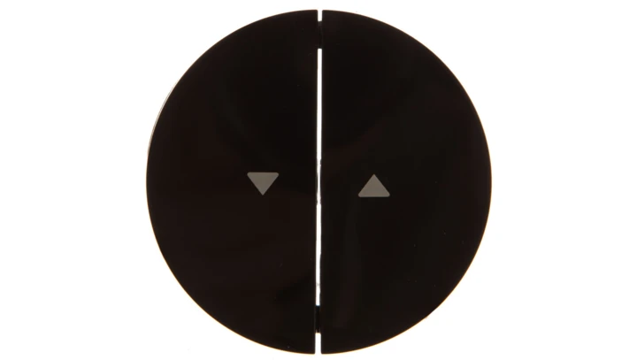 Berker R.1/R.3 Klawisz podwójny z symbolem Strzałka” czarny 16252045